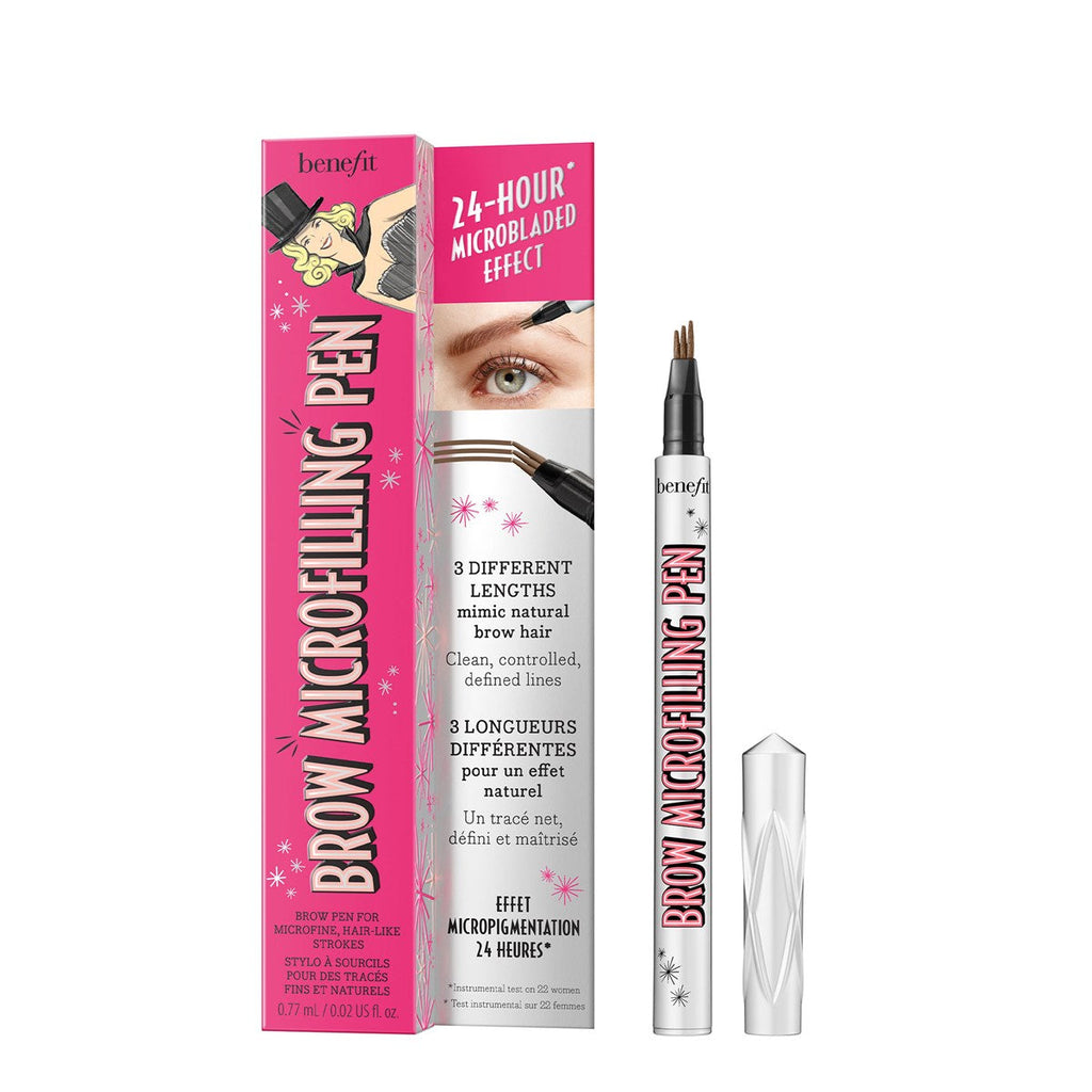 Benefit Brow Microfilling Pen Eyebrow pen for microfine, hair-like strokes 03 Light Brown