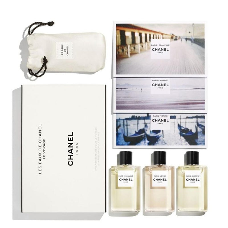 Chanel Les Eaux De Chanel Le Voyage Gift Set – Perfume Dubai