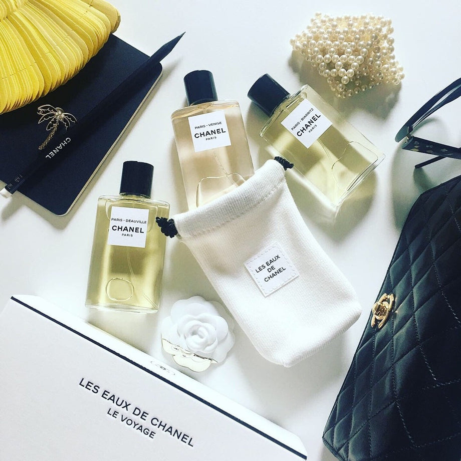 CHANEL LES EAUX DE CHANEL LE VOYAGE 3本 LES EAUX DE CHANEL LE VOYAGE Collection of 6 Travel Sprays - 6 x 0