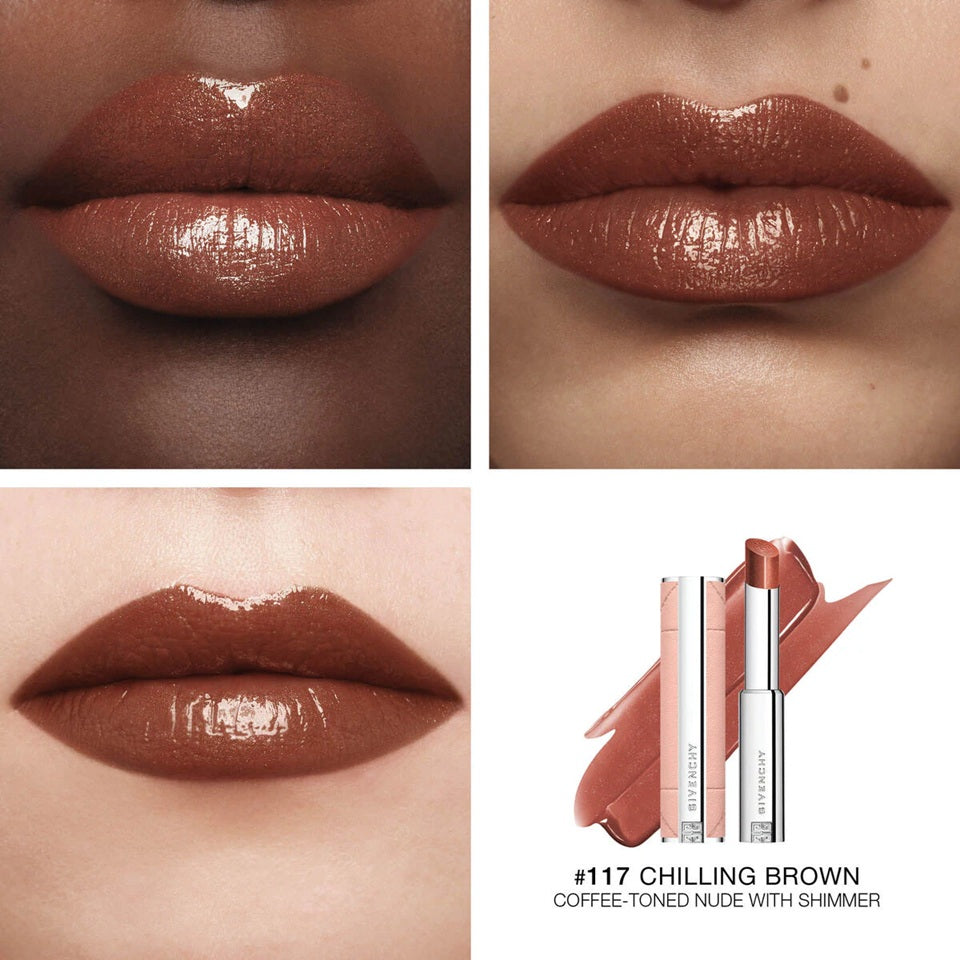 Givenchy Rose Perfecto Shine Serum Lipstick 3.2g