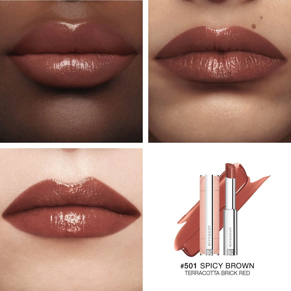 Givenchy Rose Perfecto Shine Serum Lipstick 3.2g