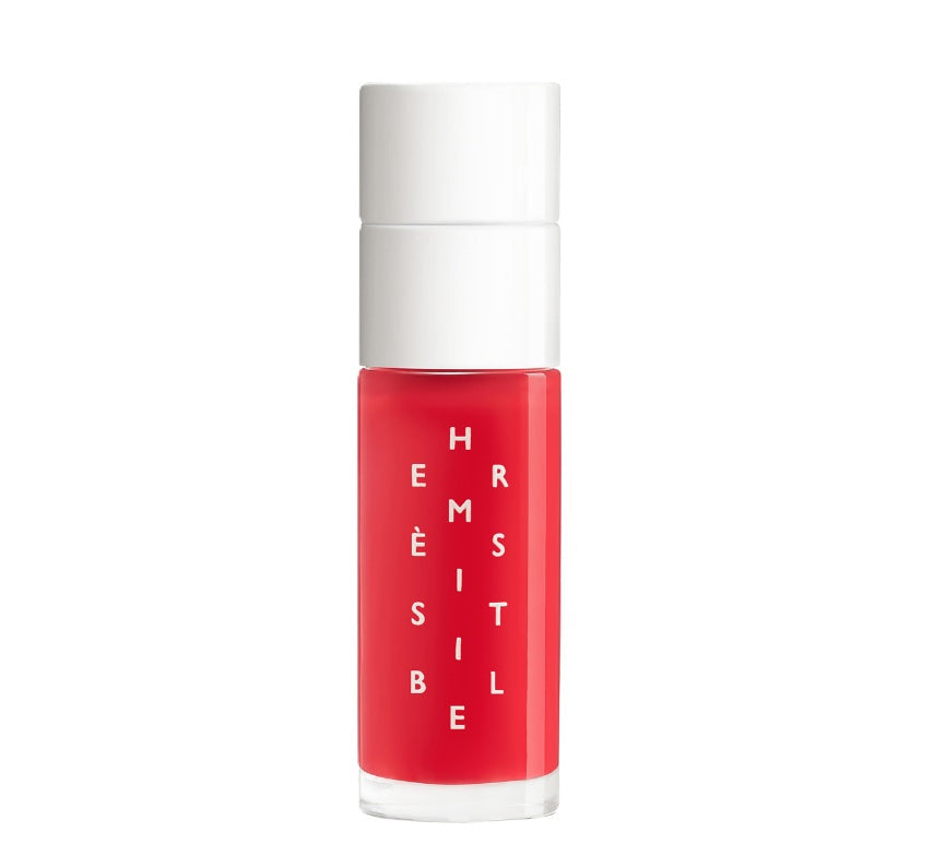 Hermes Infused Lip Care Oil Colour And scent Rouge Amarelle  04 Brillant