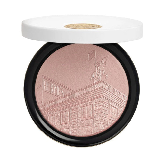 【品薄】HERMES Poudre 24 Faubourg 02 Or Rose hermes POUDRE 24 FAUBOURG Face and Eyes Illuminating Powder