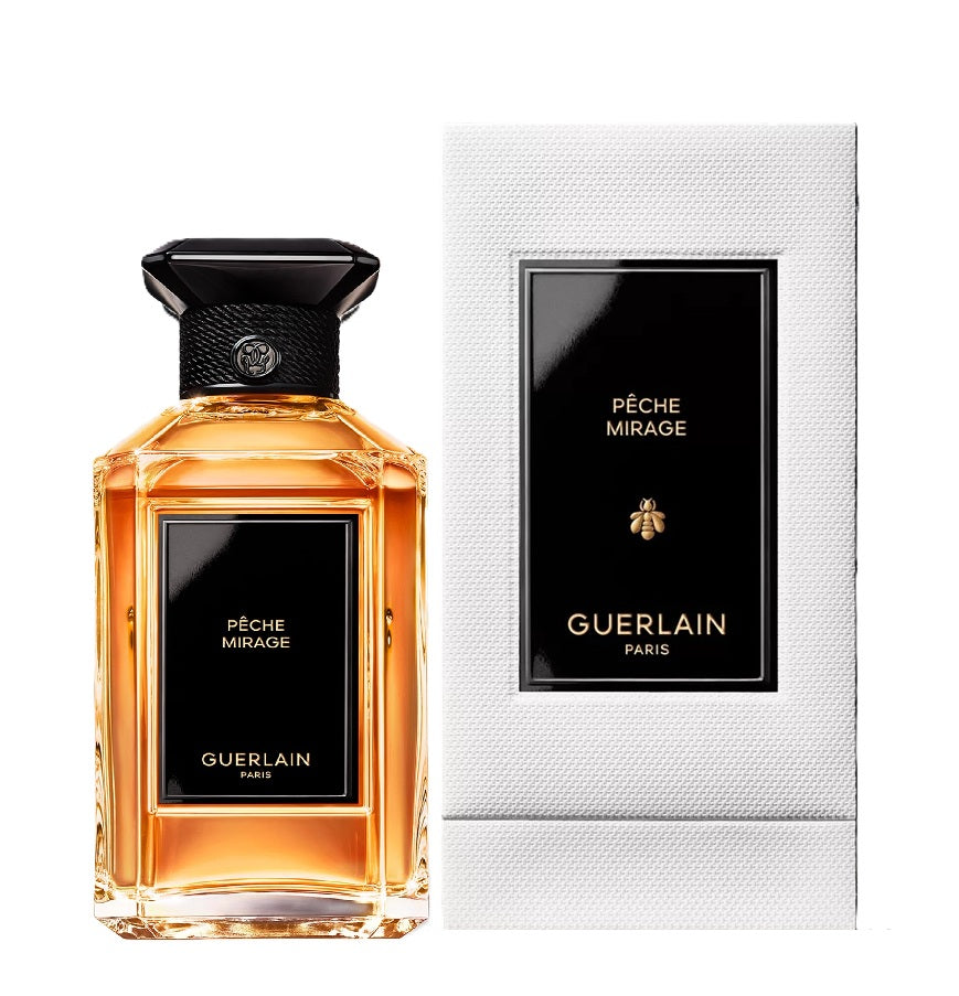 Guerlain Peche Mirage EDP 200 ML with its package – niche perfume for unisex