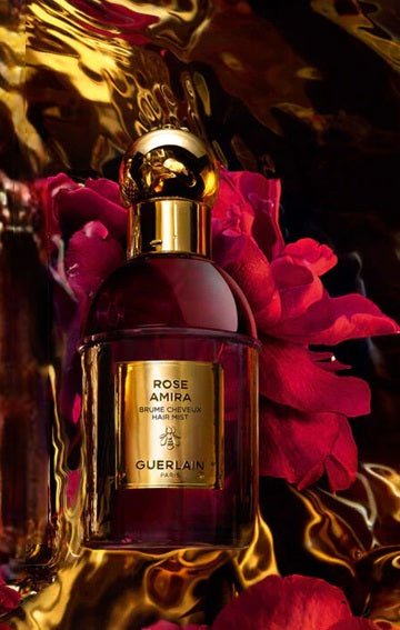 Guerlain Rose Amira Hair Mist 40 ML in lifestyle – niche hair mist for women