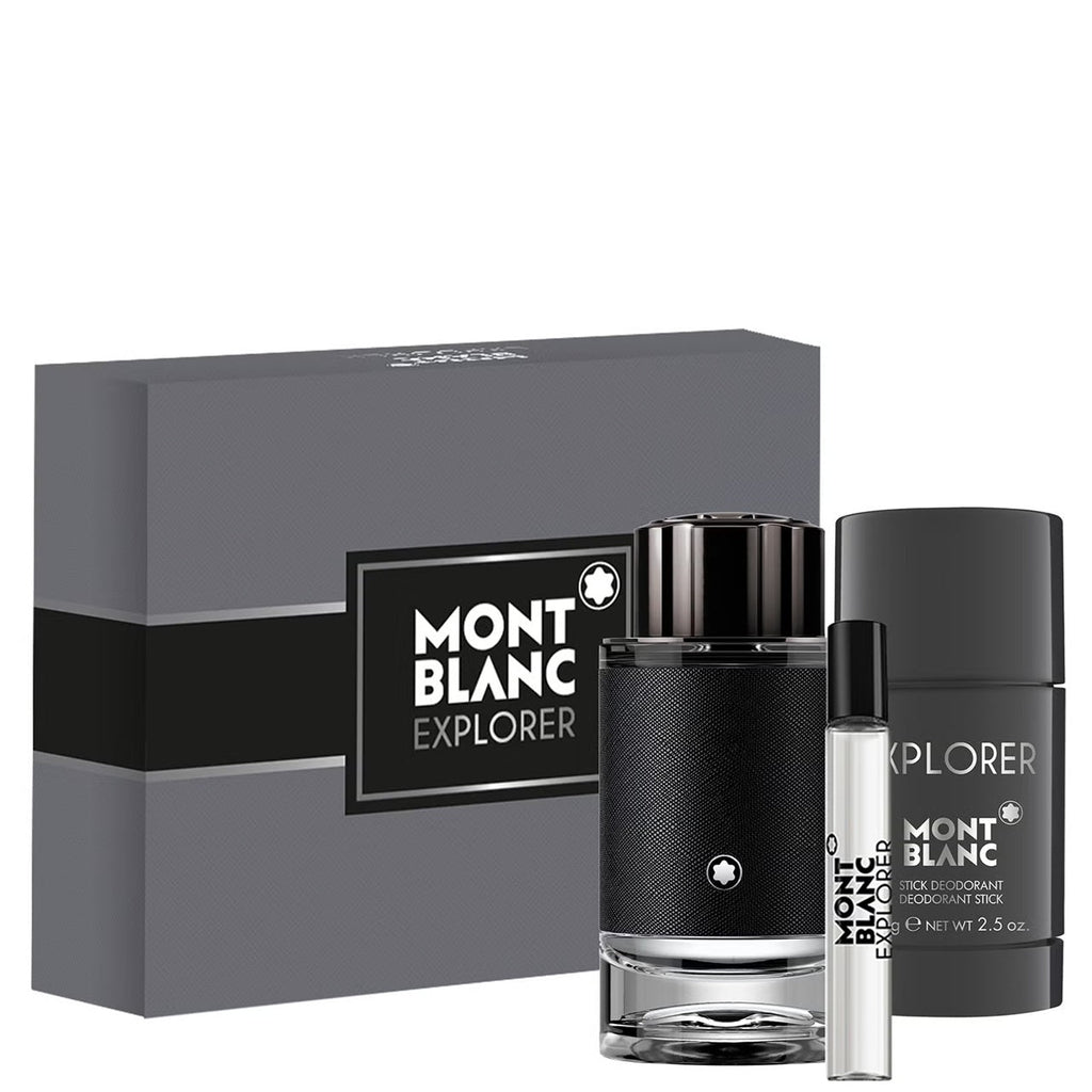 Mont Blanc Explorer Gift Set–niche perfume for men