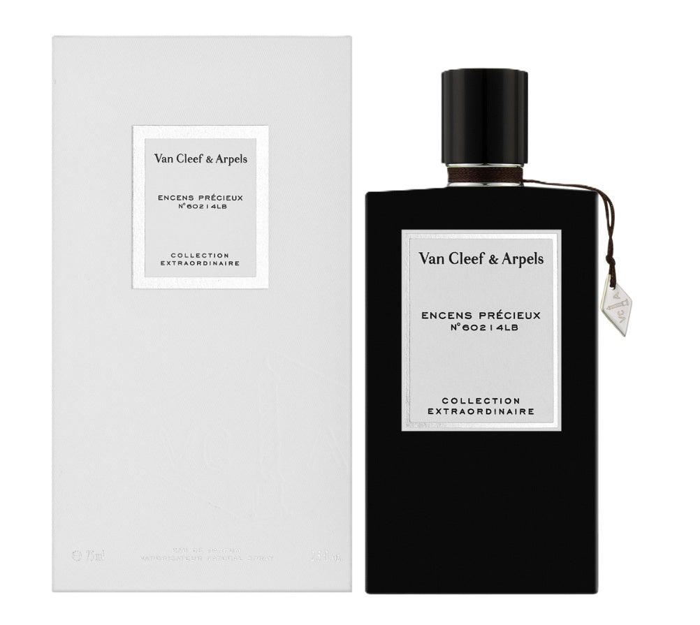 Van Cleef & Arpels Encens Précieux EDP 75 ML with its package – niche perfume for unisex