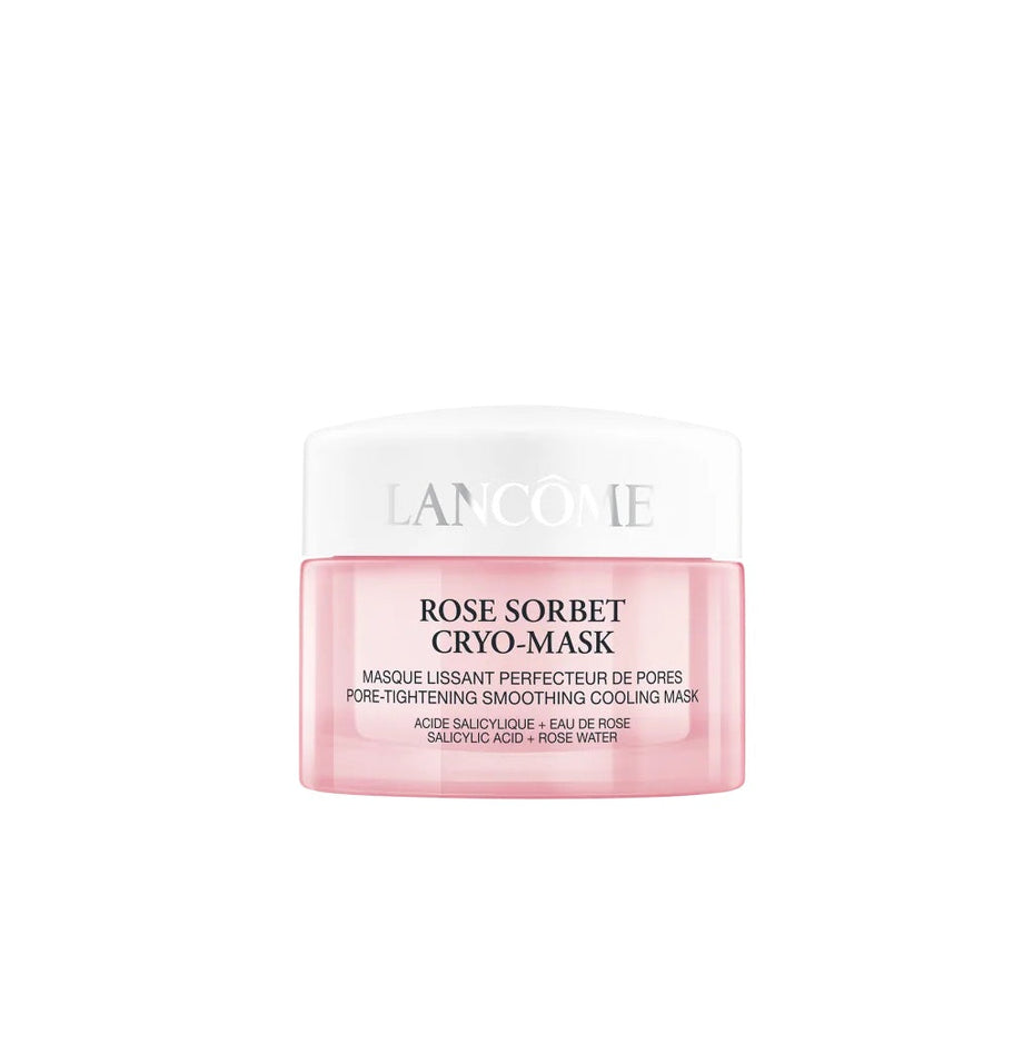 パック・フェイスマスク LANCOME ROSE SORBET CRYO-MASK 50ml Lancôme Rose Sorbet Cryo Mask Full Review | Skincare.com
