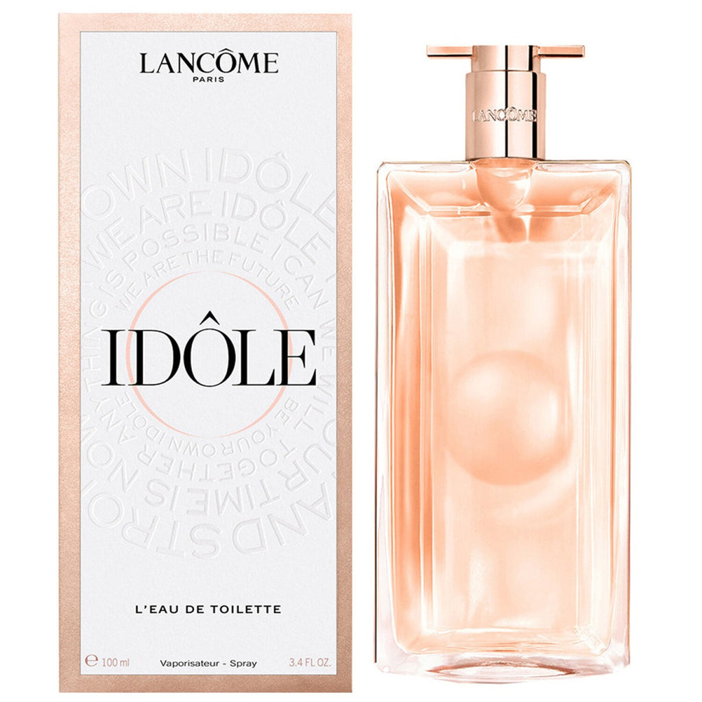 Lancôme Idôle L’Eau De Toilette 100 ML with its package – niche perfume for women