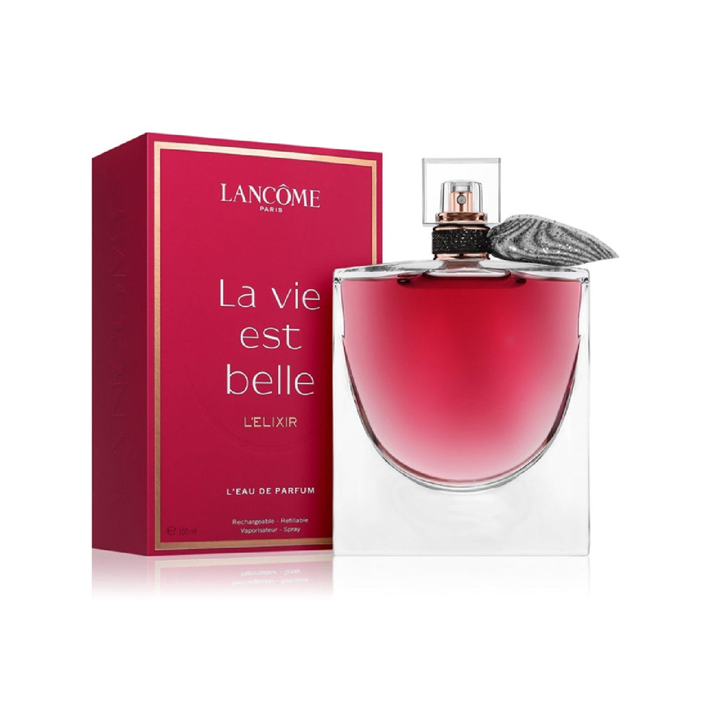 Lancome La Vie Est Belle L'Elixir EDP 100 ML with its package – luxury perfume set for women