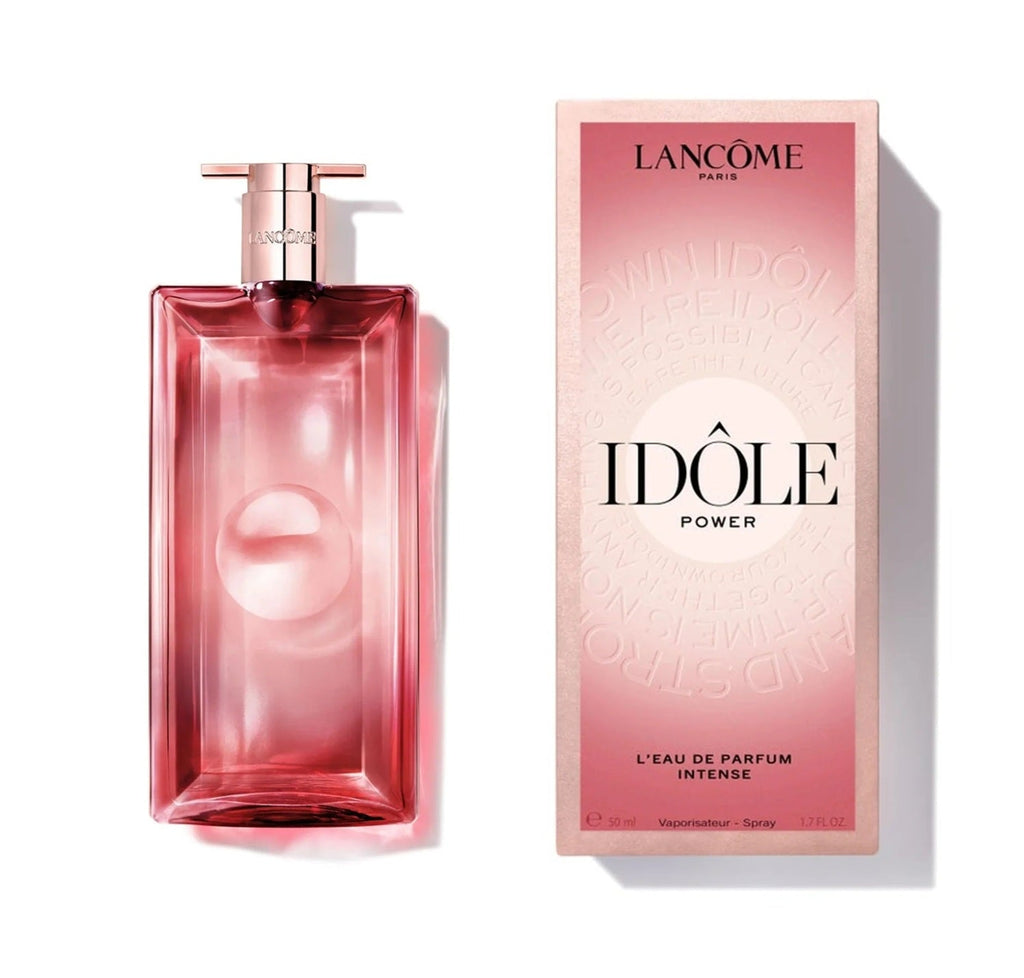Lancôme Idôle Power Intense EDP 50 ML with its package – niche perfume for women