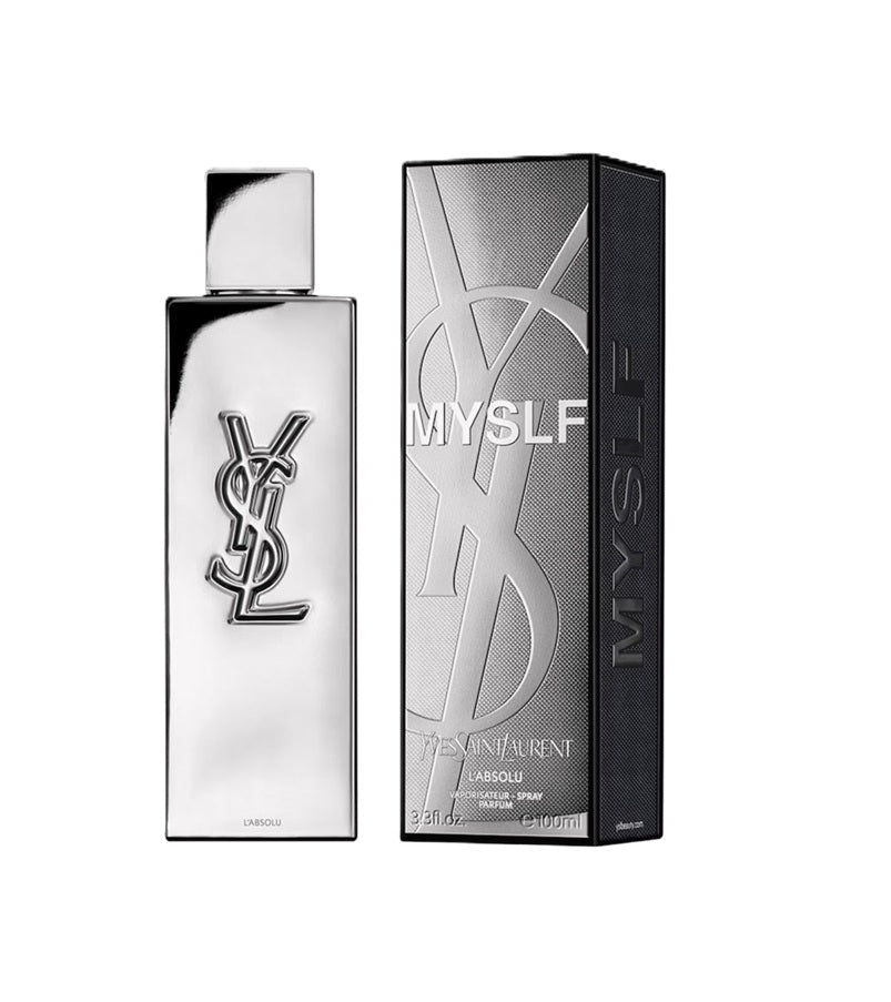 Yves Saint Laurent MYSLF L’Absolu Parfum 100 ML with its package – niche perfume for men