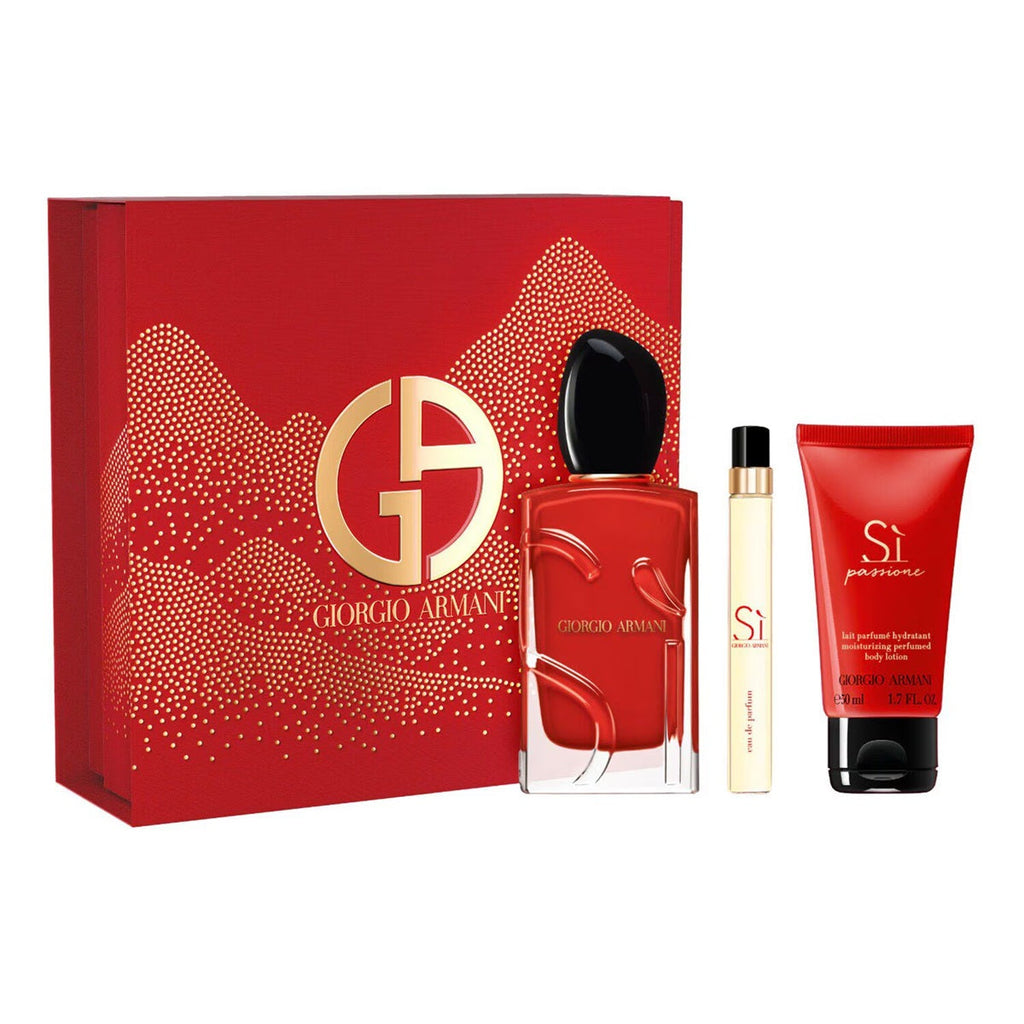 Giorgio Armani Si Passione Eau De Parfum Holiday Gift Set