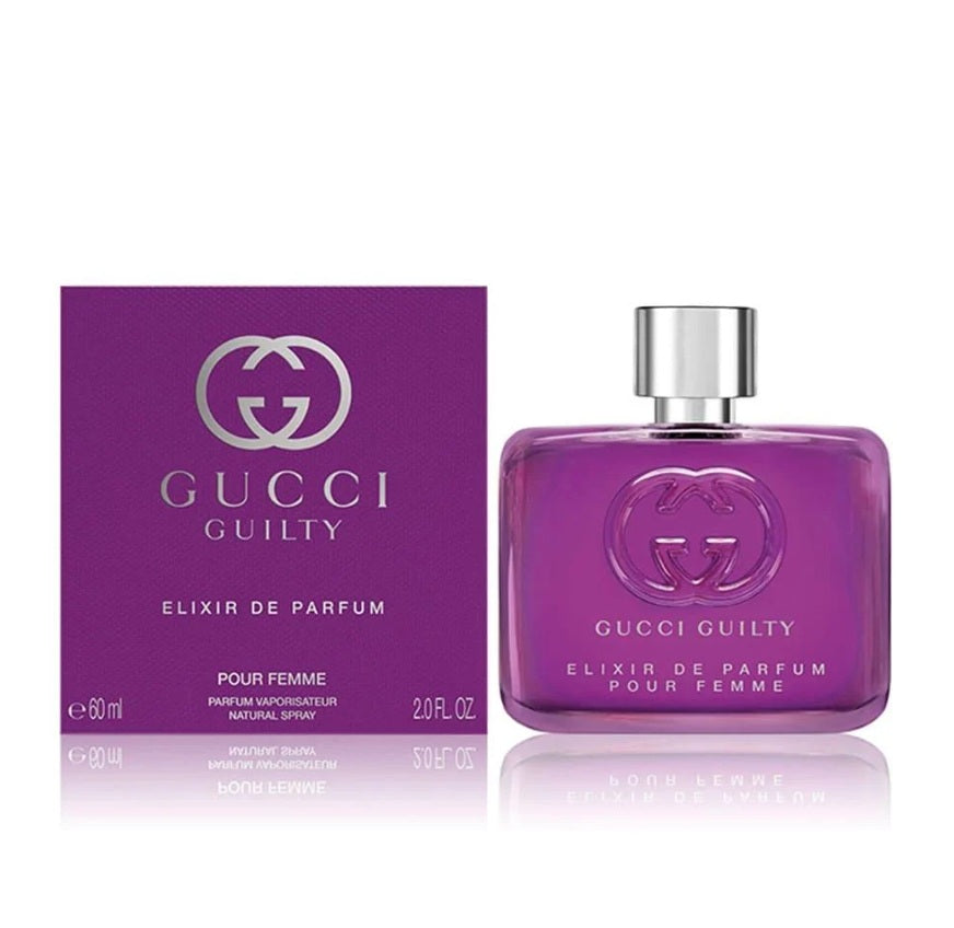Gucci Guilty Pour Femme Elixir De Parfum 60 Ml with package