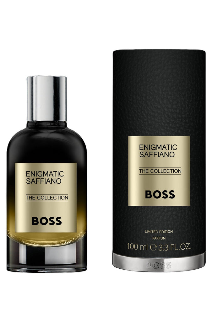 Hugo Boss Enigmatic Saffiano Limited Edition Parfum 100ml with backage