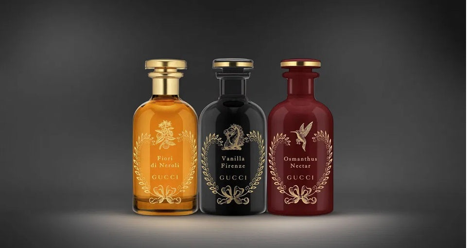 Gucci Vanilla Firenze Eau de Parfum 100 ml in lifestyle – luxury perfume for unisex