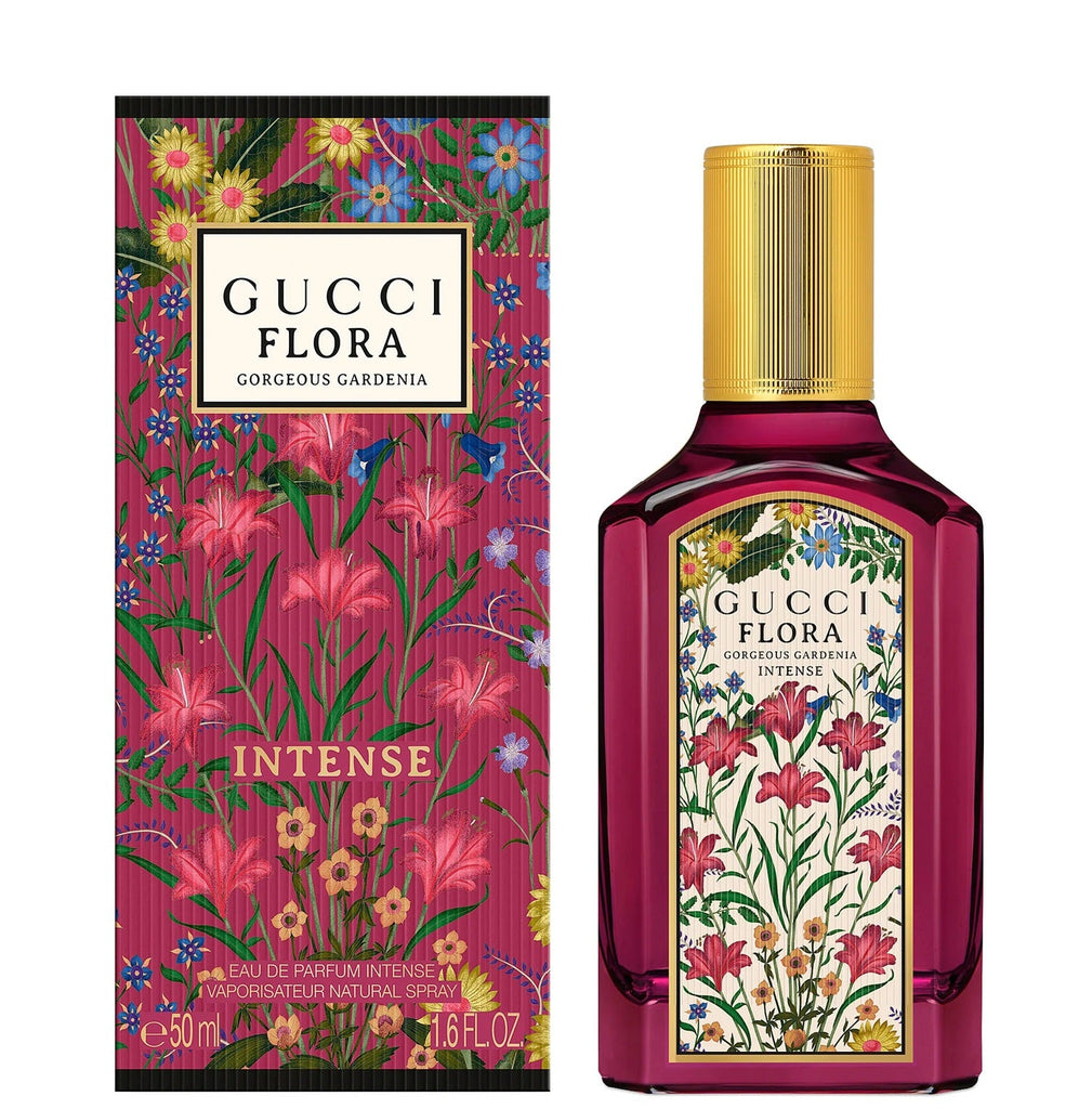 Gucci Gorgeous Flora Intense 100 ml with its package – luxury perfume for unisex