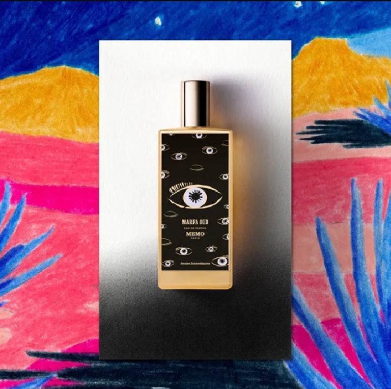 Memo Marfa Oud EDP 75 ML in lifestyle – niche perfume for unisex