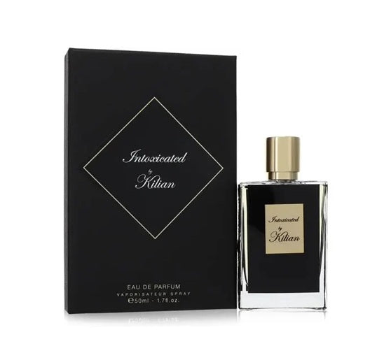 Kilian Intoxicated EDP 50 ML with its package – niche perfume for unisex
