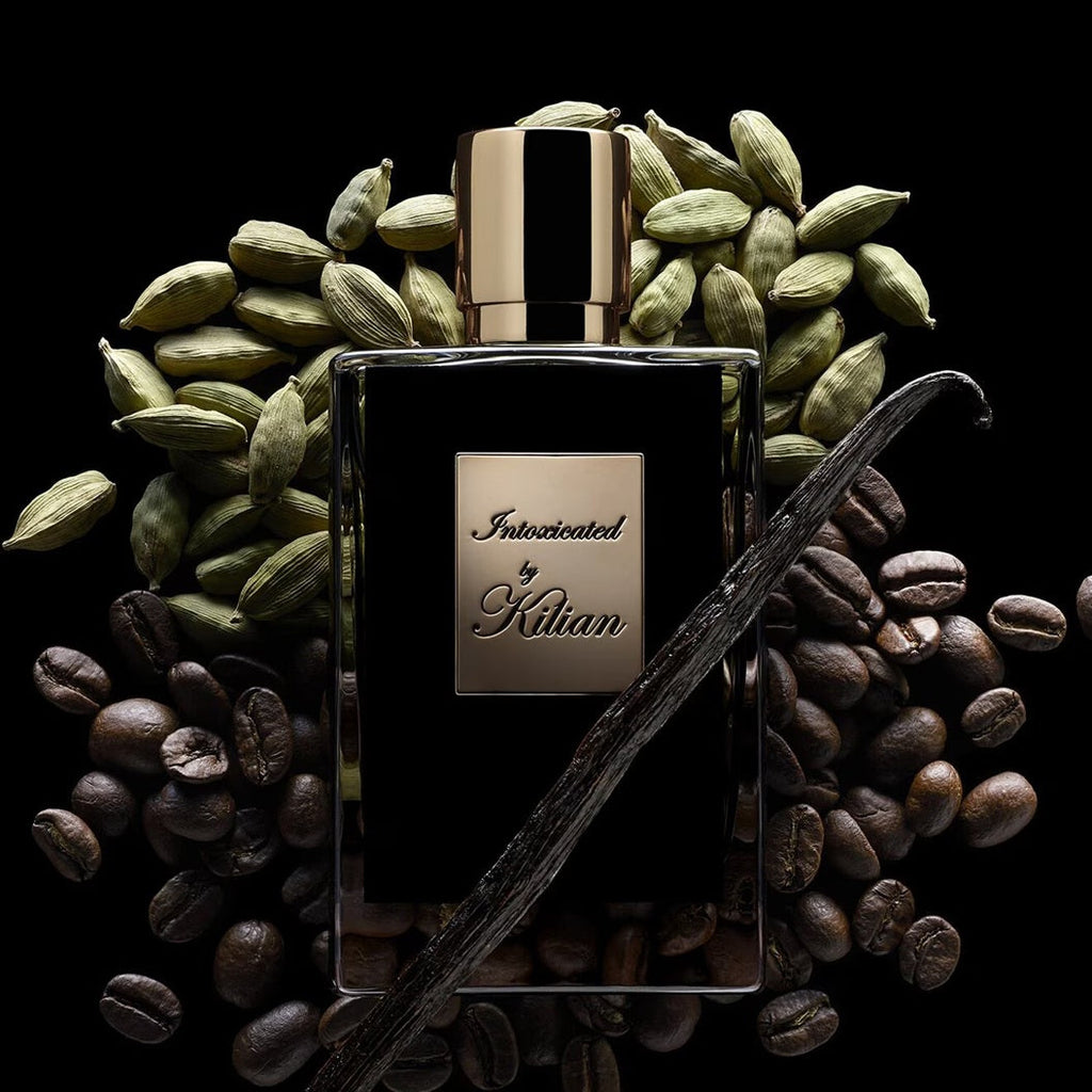 Kilian Intoxicated EDP 50 ML in lifestyle – niche perfume for unisex