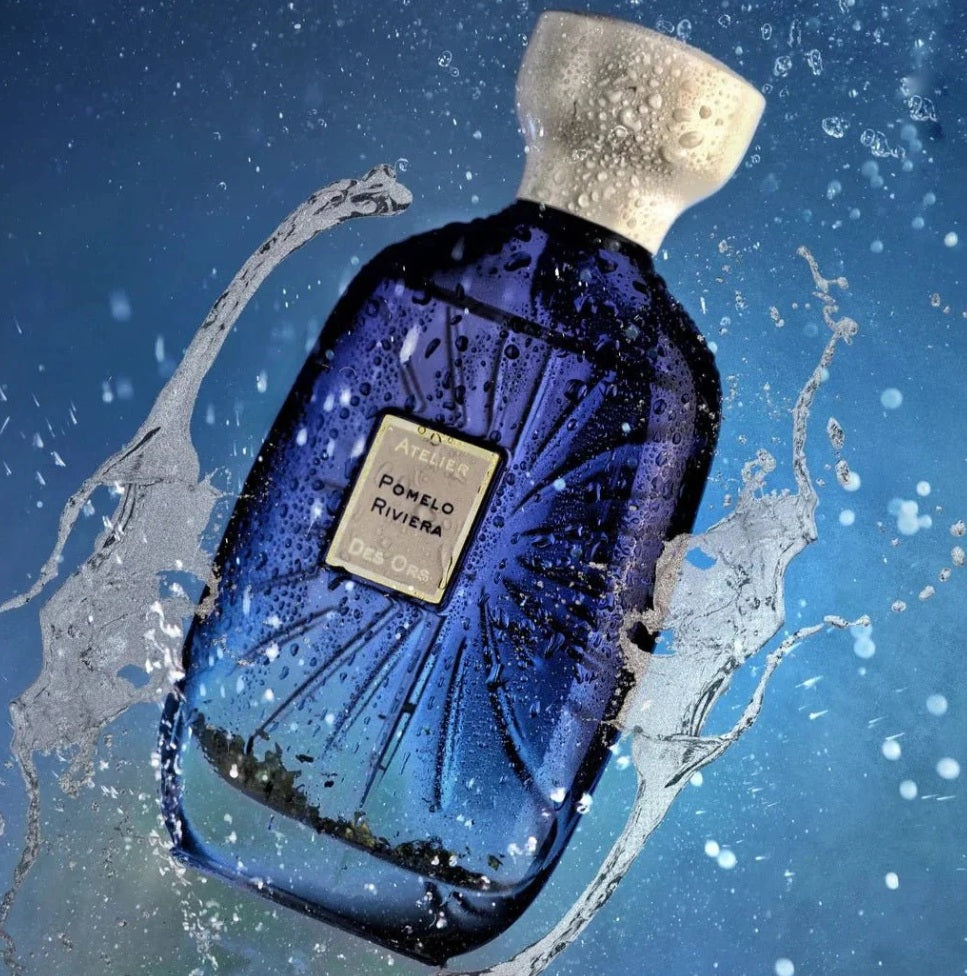 Atelier Des Ors Pomelo Riviera Edp 100Ml in lifestyle – luxury perfume set for men