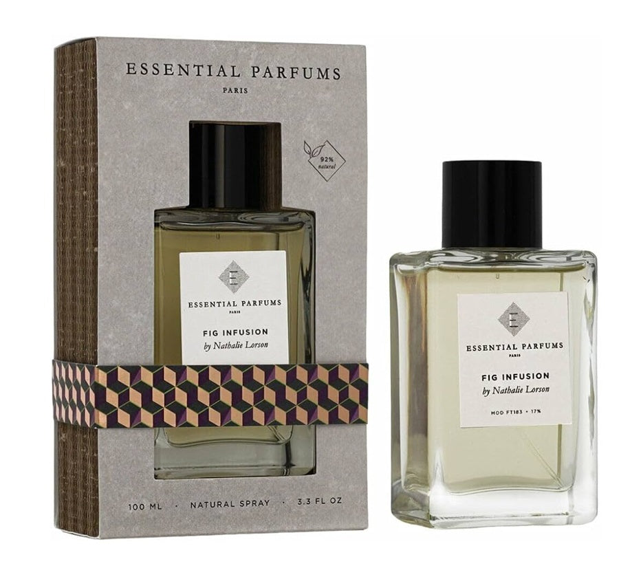 Essential Parfums Fig Infusion Edp 100?ml with its package – luxury perfume set for unisex