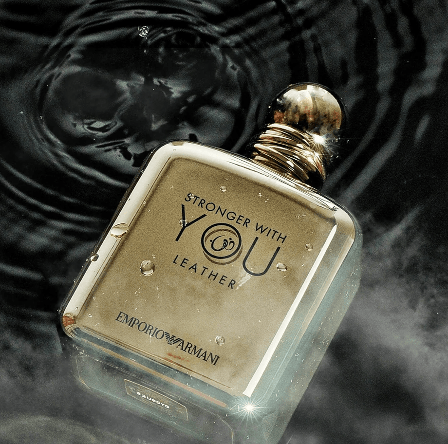 Armani Stronger With You Leather EDP 100ml – Perfume Dubai