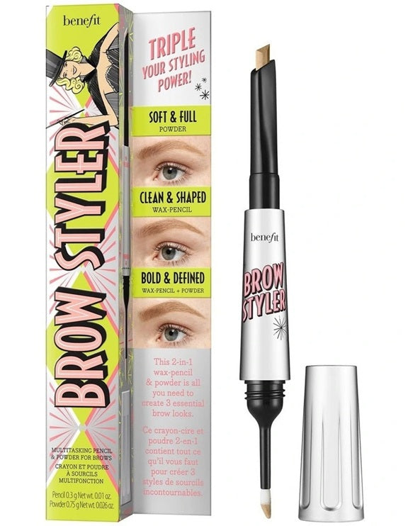 Benefit Cosmetics EyeBrow Styler Duo Wax Pencil and Powder
