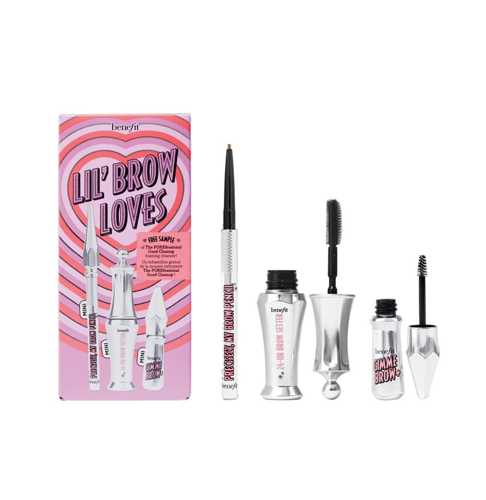 Benefit Cosmetics Lil' Brow Loves Brow Pencil & Gel Value Set