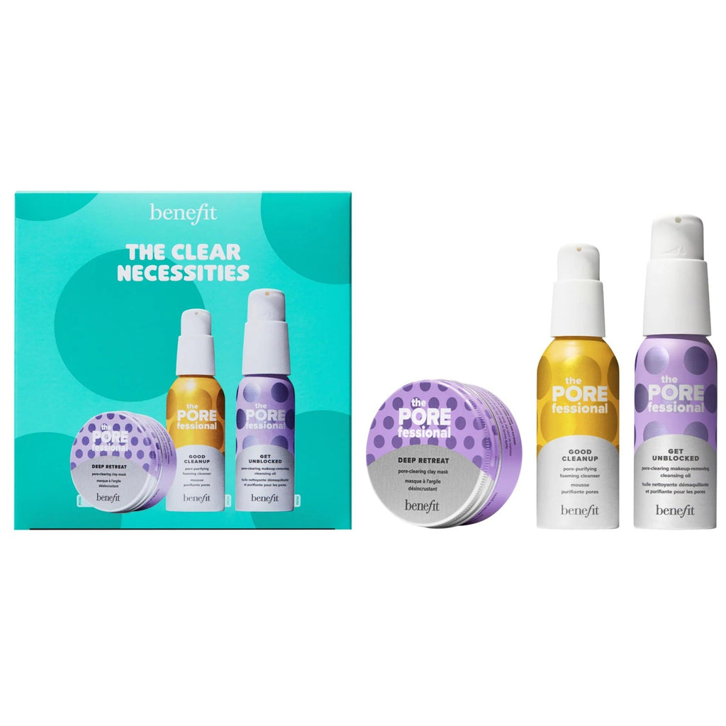 Benefit Cosmetics The Clear Necessities Skincare Set Mini (Limited Edition)