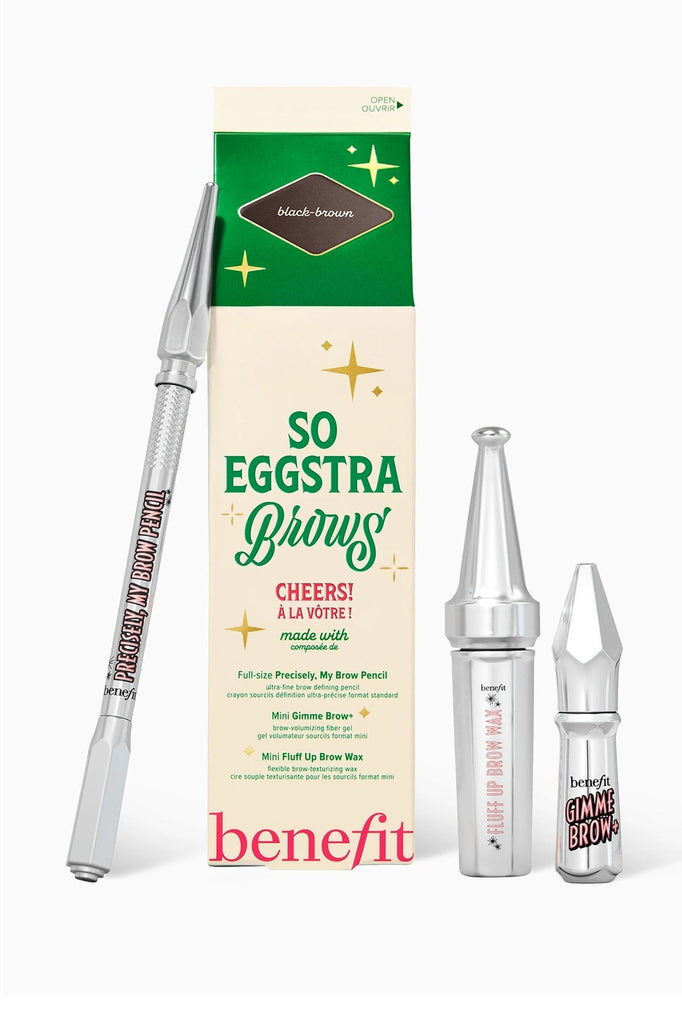 Benefit Cosmetics So Eggstra Brows Brow Pencil, Brow Wax & Brow Gel Trio