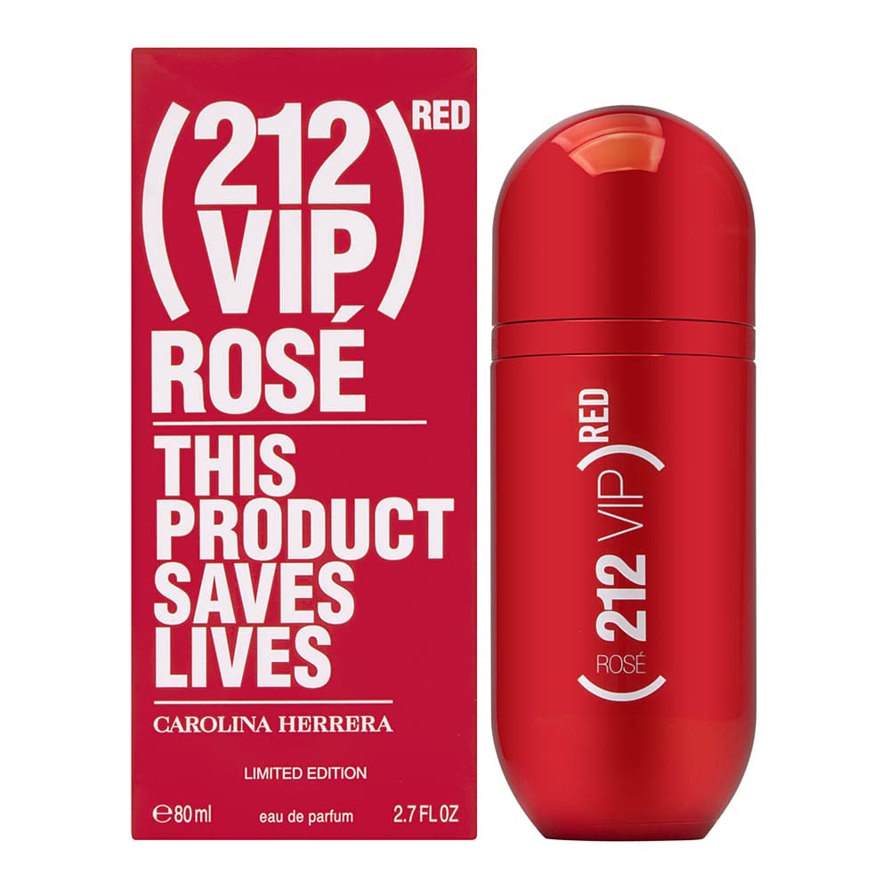 Carolina Herrera 212 Vip Rose Red Limited Edition EDP 80ML