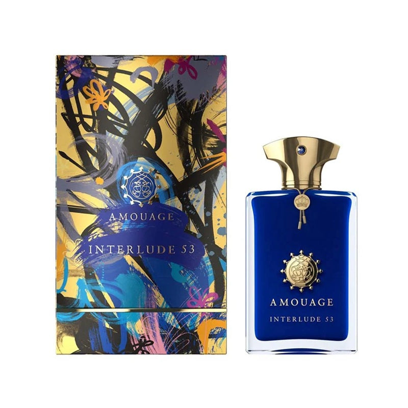 Amouage Interlude 53 Man Extrait de Parfum 100 ML with its old package – niche perfume for men