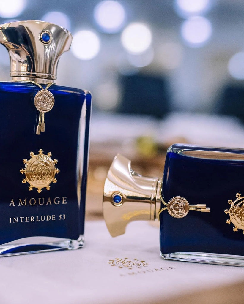 Amouage Interlude 53 Man Extrait de Parfum 100 ML in lifestyle – niche perfume for men