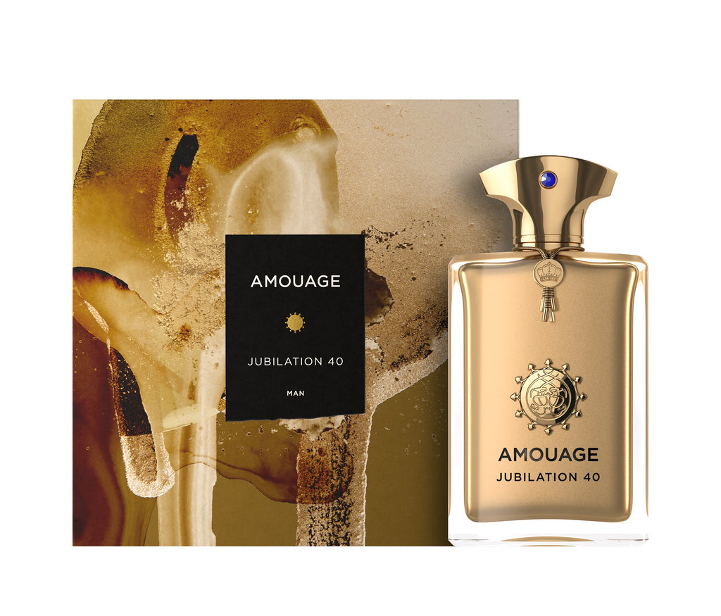 Amouage Jubilation 40 Man Extrait De Parfum 100 ML with package