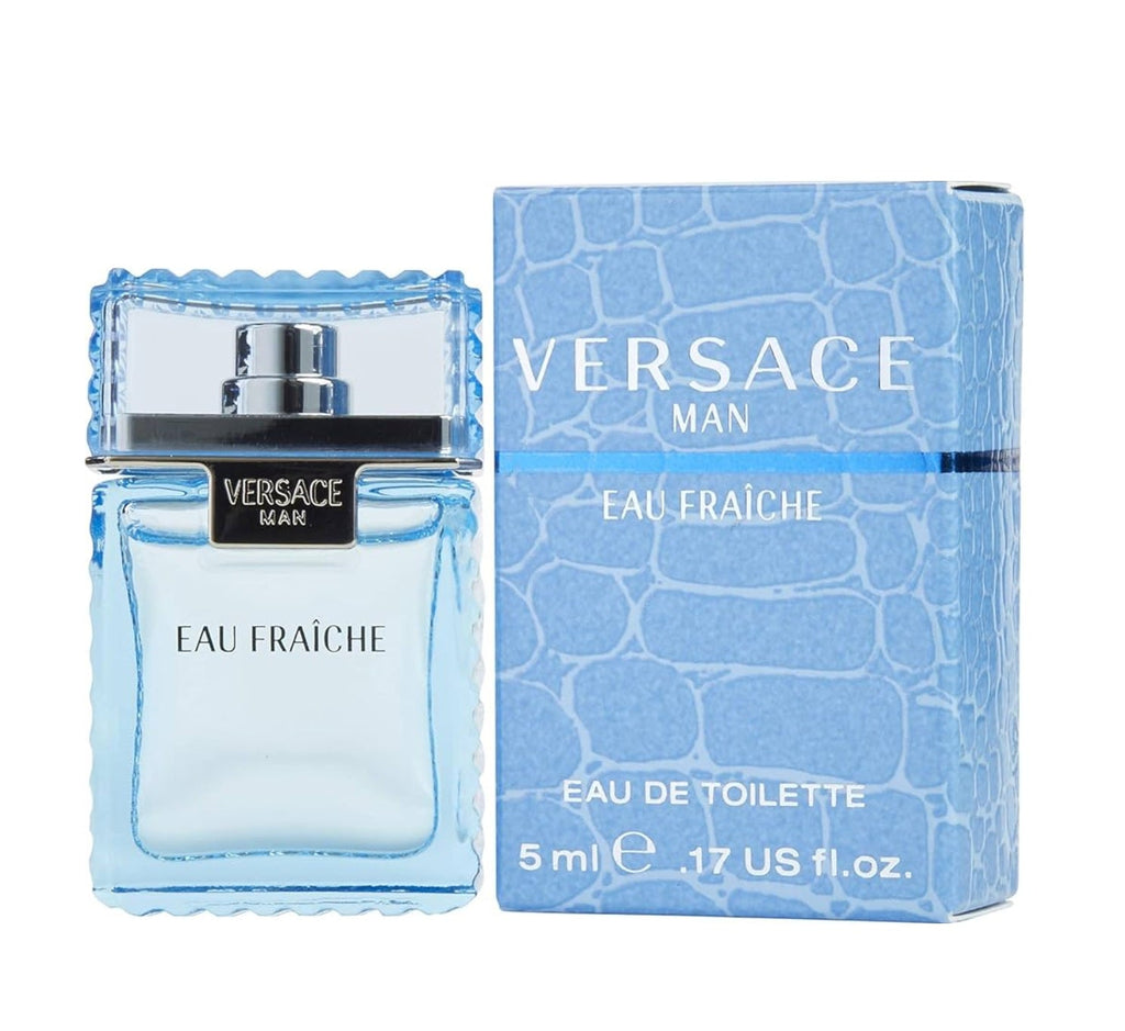 Versace Pour Homme 5ml with its package – luxury perfume for men