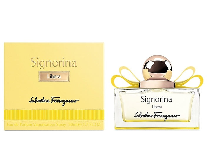Salvatore Ferragamo Signorina Libera EDP 100 ML with its package – niche perfume for women