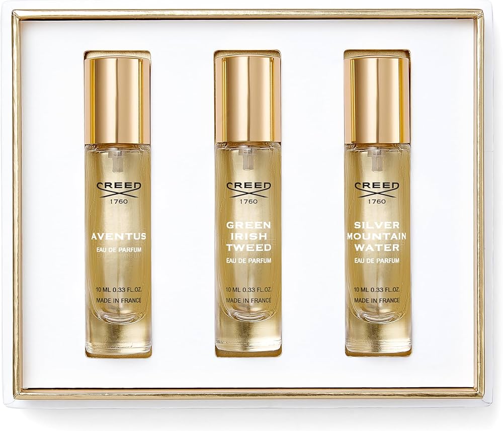 Creed Men EDP 3 x 10ml Travel Gift Set