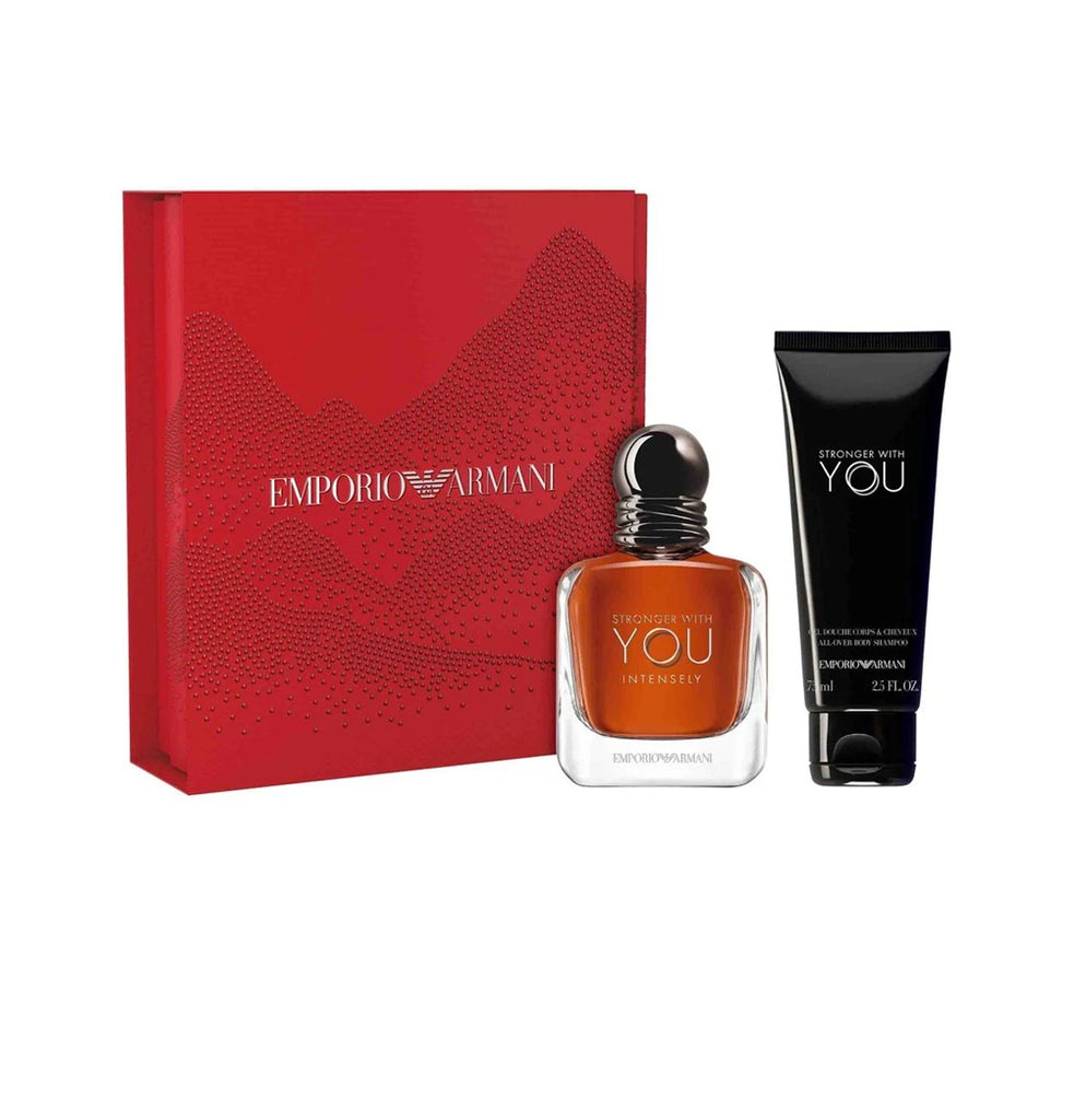 Giorgio Armani Stronger With You Intensely EDP Holiday Gift Set