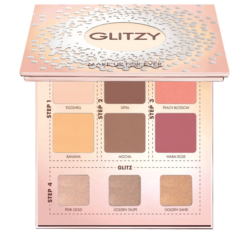 Make Up For Ever Glitzy Palette 9 Shades