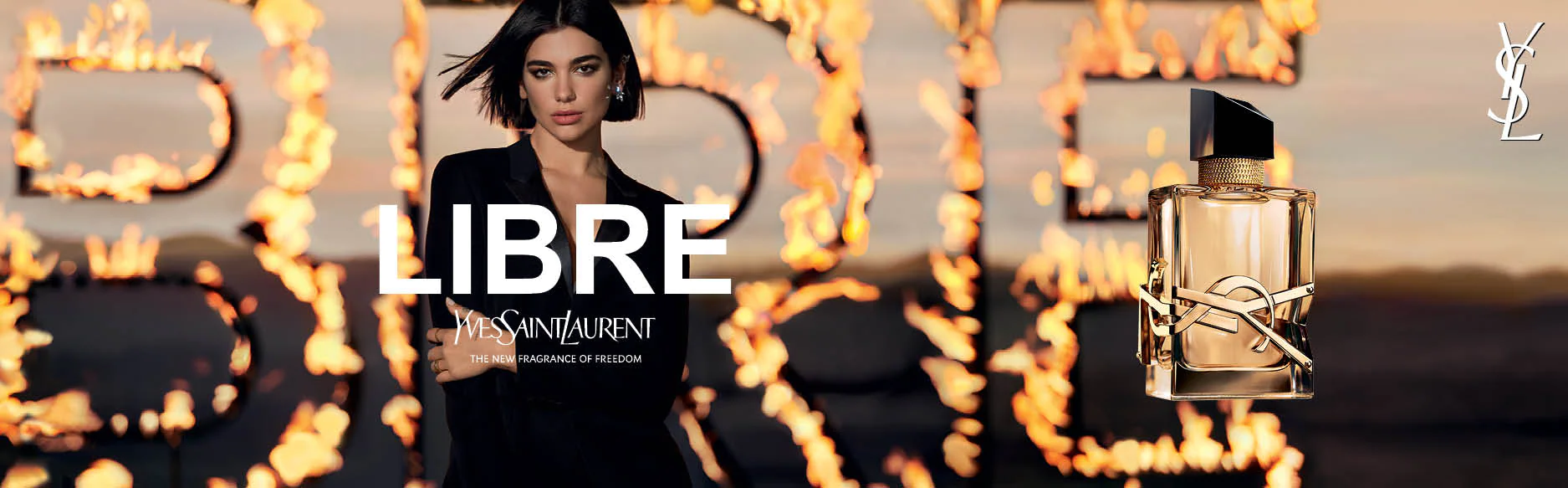 Yves Saint Laurent Banner