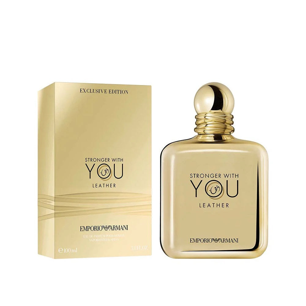 Armani Stronger With You Leather EDP 100 ml