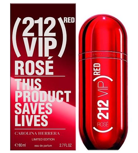 CAROLINA HERRERA 212 Vip Rose Red Limited Edition EDP 80ML
